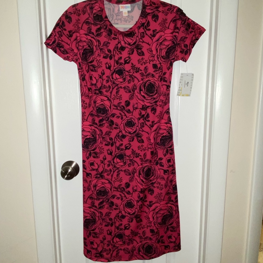 Lularoe Marly dress with removable tie waist and pockets!